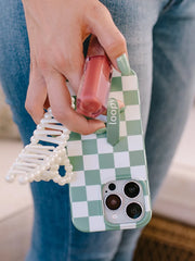 Green Checkered