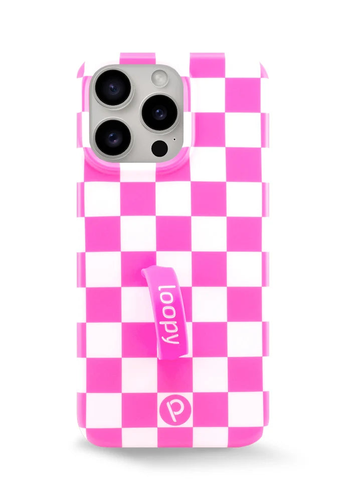 Pink Checkered